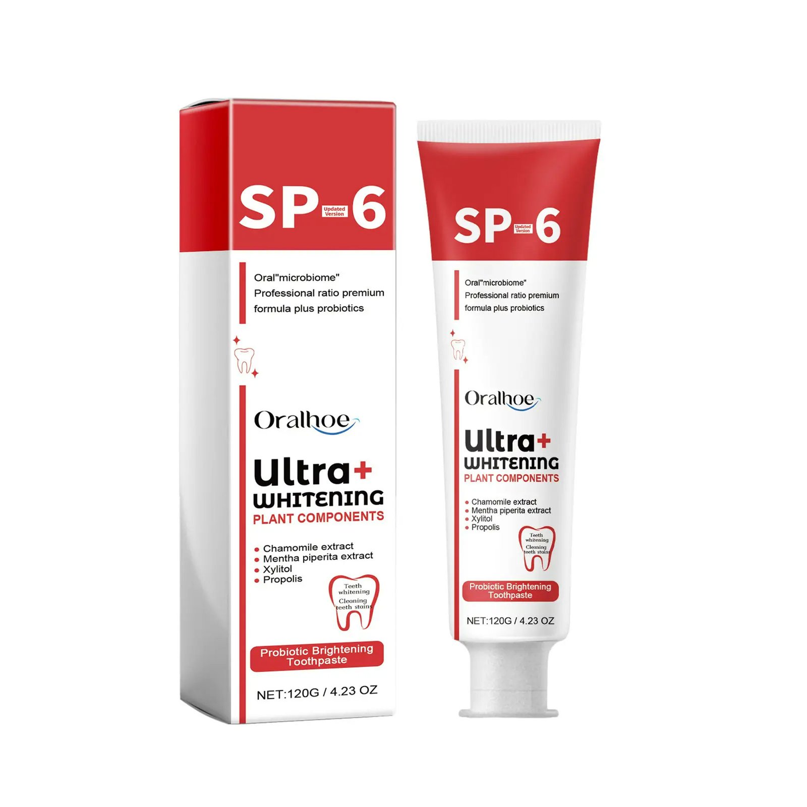 • SP-6 Teeth Whitener Toothpaste - الصورة 2